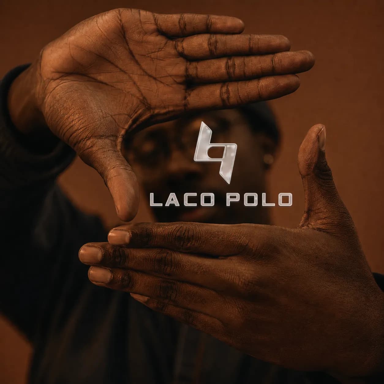 Orange Fashion Trading campaign layout displaying LACO POLO premium wholesale catalog