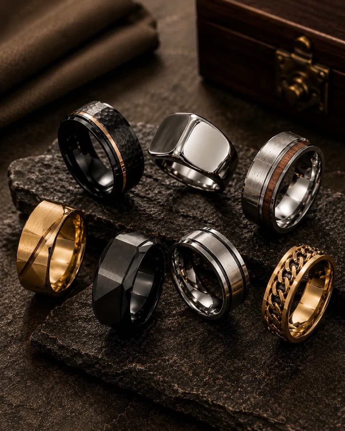 Minimalist Signature Rings catalog item 1 - premium LACO POLO B2B wholesale fashion accessories